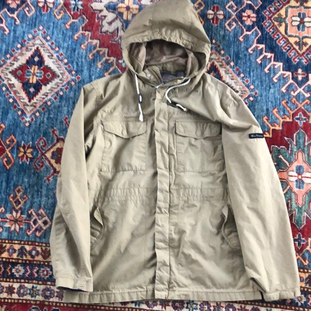Ben Sherman Jacket Size Large Khaki Color Barneys NYC